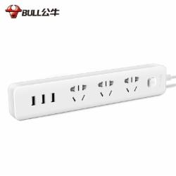 公牛 GN-B403U 3米 三位一开(3USB口)