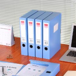 齐心(Comix)10个装55mm加厚档案盒A1249